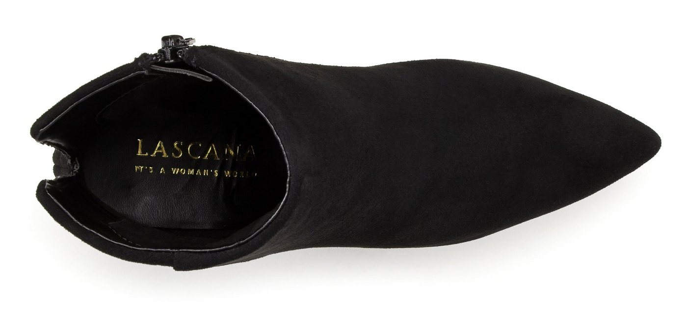 LASCANA Herbststiefelette, Stiefel, High-Heel-Stiefelette in elegant spitz zulaufender Form VEGAN – Bild 3 von 5