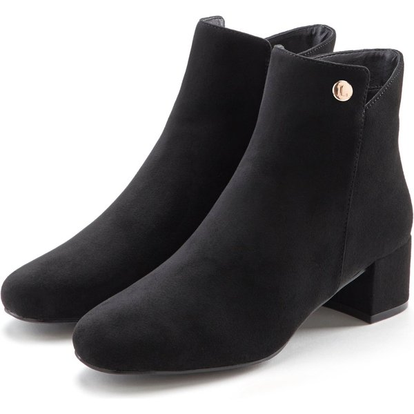 LASCANA Herbststiefelette, Ankle Boots, Stiefel, Stiefelette mit bequemen Blockabsatz VEGAN