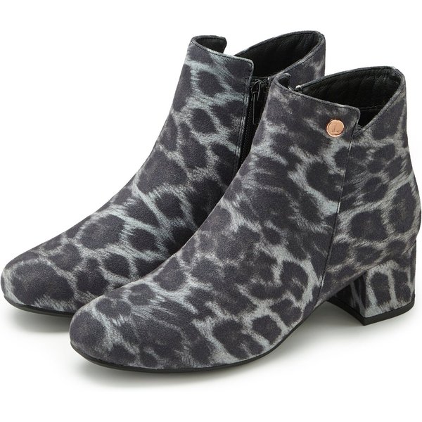 LASCANA Herbststiefelette, Ankle Boots, Stiefel, Stiefelette mit bequemen Blockabsatz VEGAN