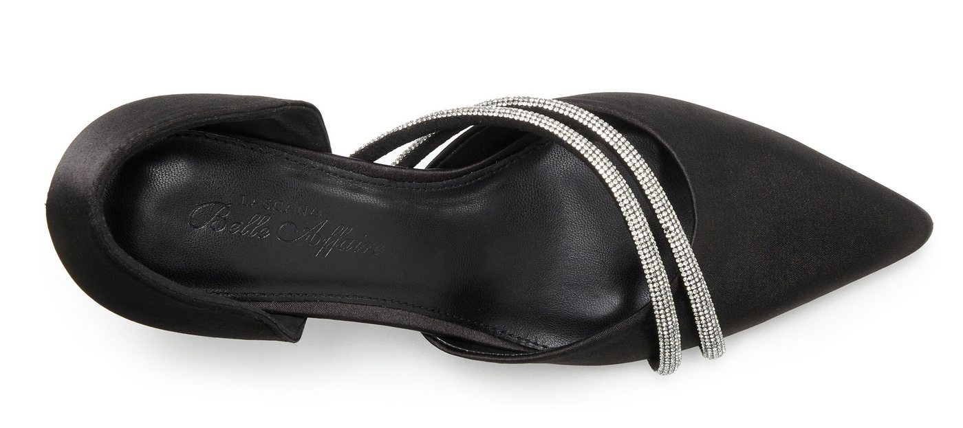 LASCANA High-Heels, Partyschuh, Pumps mit raffiniertem Design und Glitzersteinchen – Bild 4 von 5