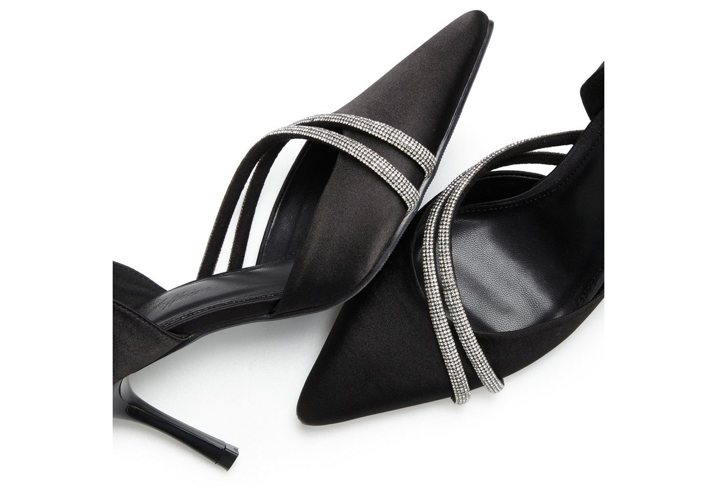 LASCANA High-Heels, Partyschuh, Pumps mit raffiniertem Design und Glitzersteinchen – Bild 5 von 5