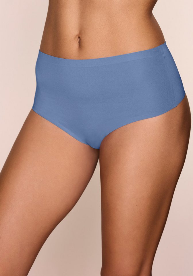 LASCANA High-Waist-String Superstretch (2er-Pack) nahtlose Verarbeitung, leichte Mikrofaserqualität – Bild 2 von 5