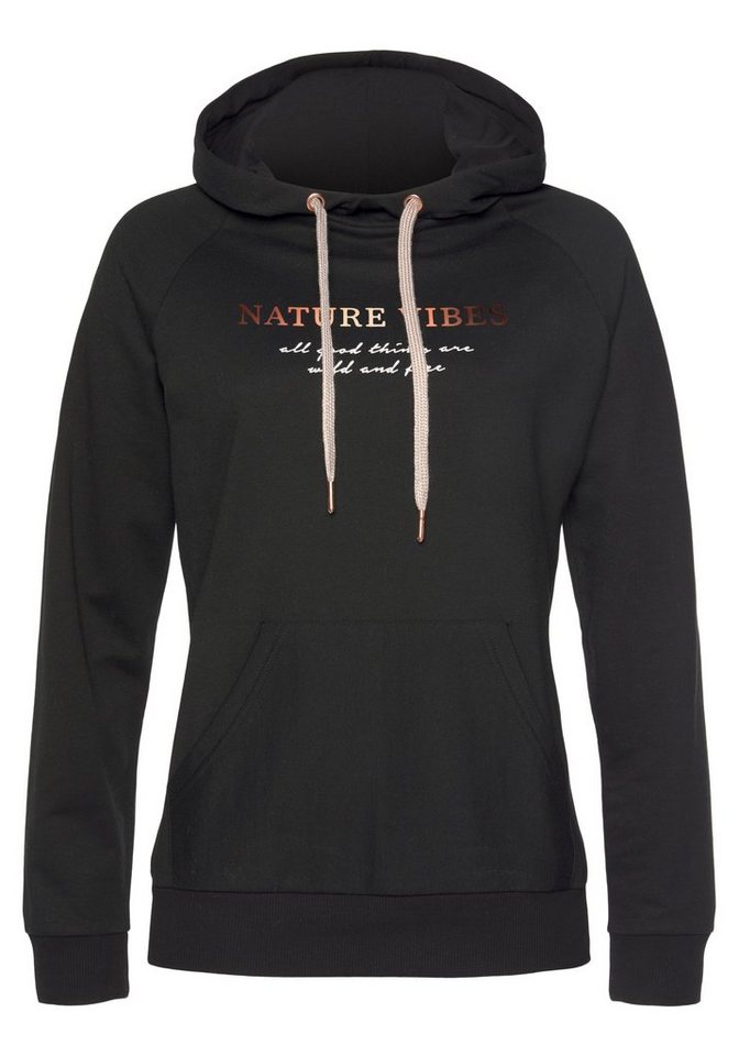 LASCANA Hoodie mit Kängurutasche, Loungewear – Bild 2 von 5