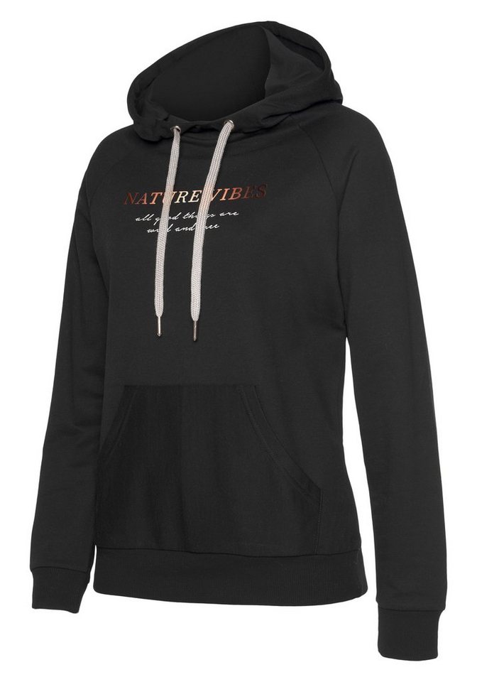 LASCANA Hoodie mit Kängurutasche, Loungewear – Bild 5 von 5