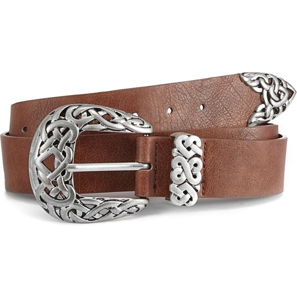 LASCANA Hüftgürtel Hosengürtel, Cowboygürtel, Gürtel, Jeansgürtel, Westerngürtel mit Schnalle im modernen Western Look