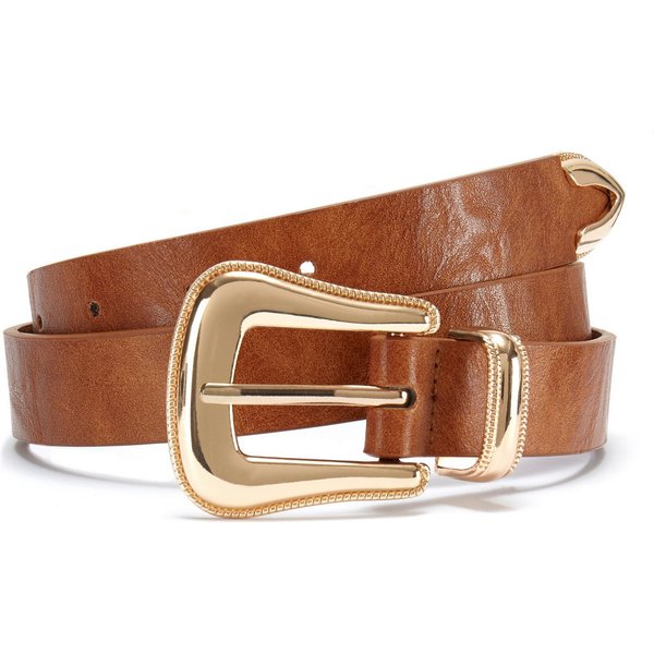LASCANA Hüftgürtel Hosengürtel, Cowboygürtel, Anzuggürtel, Westerngürtel, Gürtel für Hosen, Jeans & Kleider im modernen Western Look