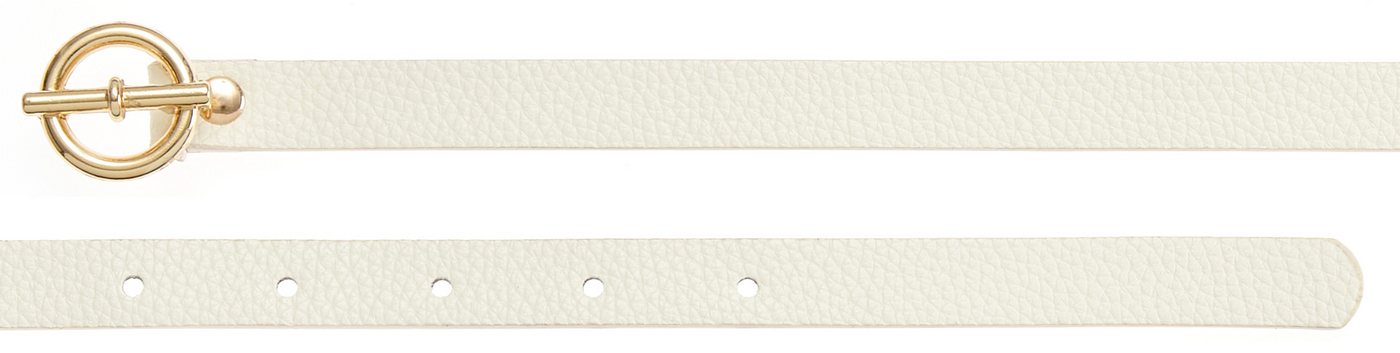 LASCANA Hüftgürtel Hosengürtel, Anzuggürtel, Gürtel, Jeansgürtel schmale und moderne Form für Hosen und Kleider – Bild 2 von 3