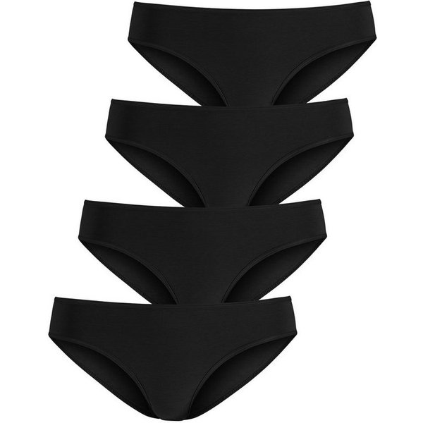 LASCANA Jazz-Pants Slips (4er-Pack) aus elastischer Baumwolle