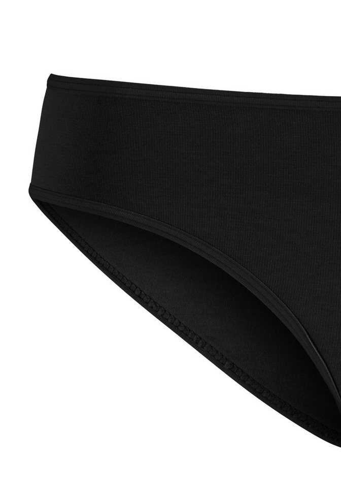 LASCANA Jazz-Pants Slips (4er-Pack) aus elastischer Baumwolle – Bild 5 von 5