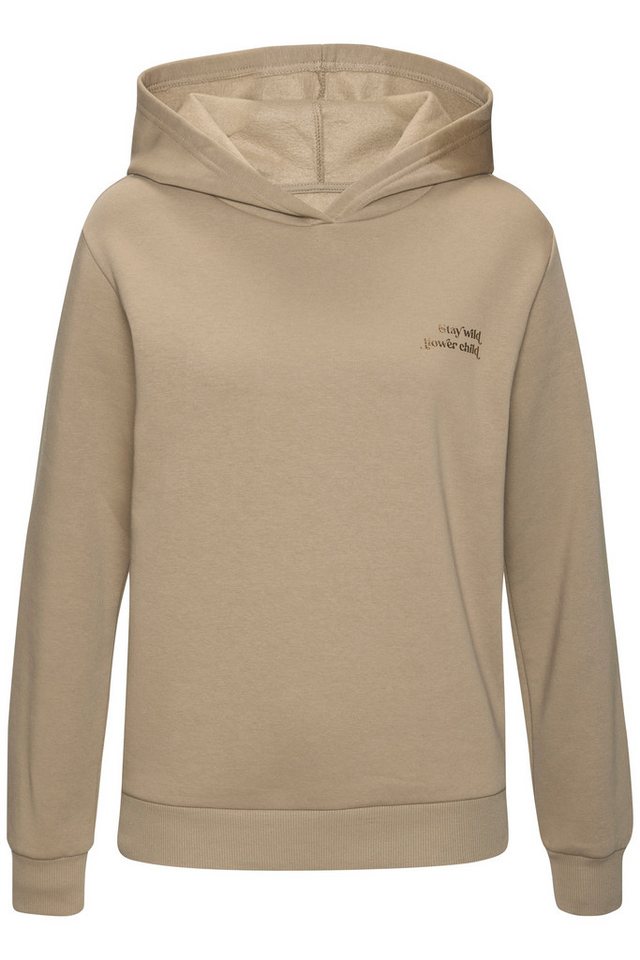 LASCANA Kapuzenpullover mit glänzendem Druck, Loungewear – Bild 2 von 5