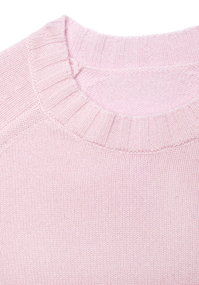 LASCANA Kaschmirpullover mit Rundhalsausschnitt aus superweicher Qualität lockerer Pullover aus reinem Kaschmir, Feinstrickpullover, Basic – Bild 5 von 5
