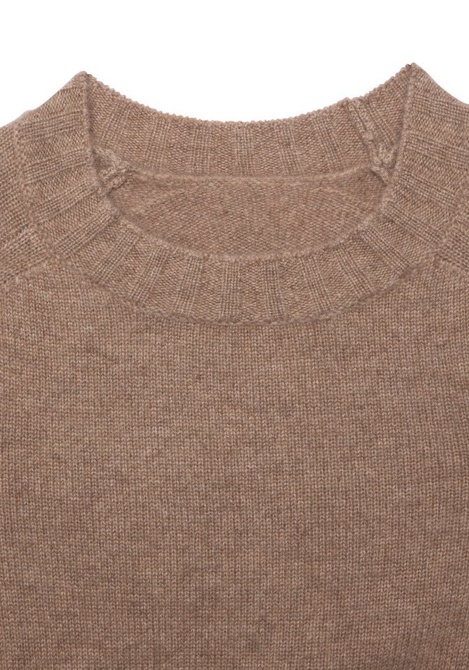 LASCANA Kaschmirpullover mit Rundhalsausschnitt aus superweicher Qualität lockerer Pullover aus reinem Kaschmir, Feinstrickpullover, Basic – Bild 5 von 5