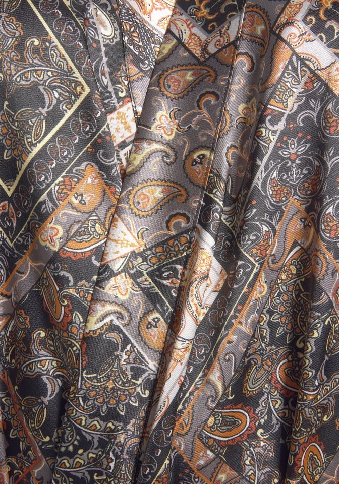 LASCANA Kimono, Langform, Polyestermischung, in edler Satin-Qualität – Bild 5 von 5