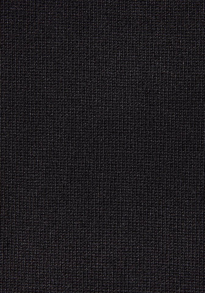LASCANA Kurzarmpullover in Feinstrick-Qualität, T-Shirt Pullover, basic – Bild 4 von 4