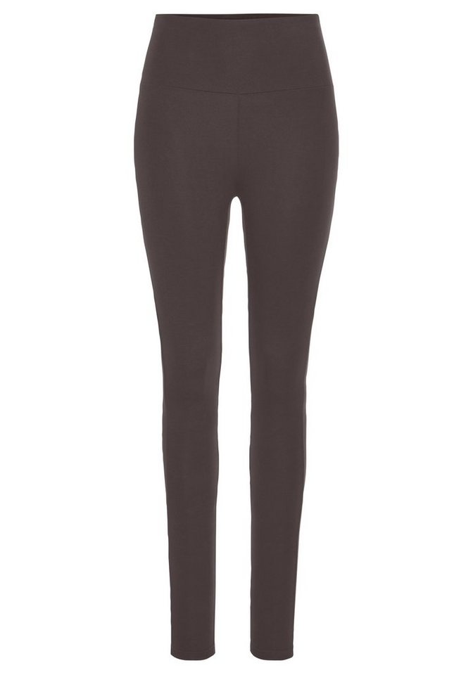 LASCANA Leggings mit breitem Bündchen, Loungewear – Bild 2 von 5