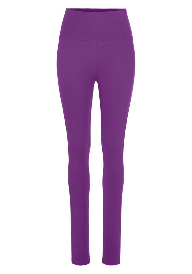 LASCANA Leggings mit breitem Bündchen – Bild 2 von 5