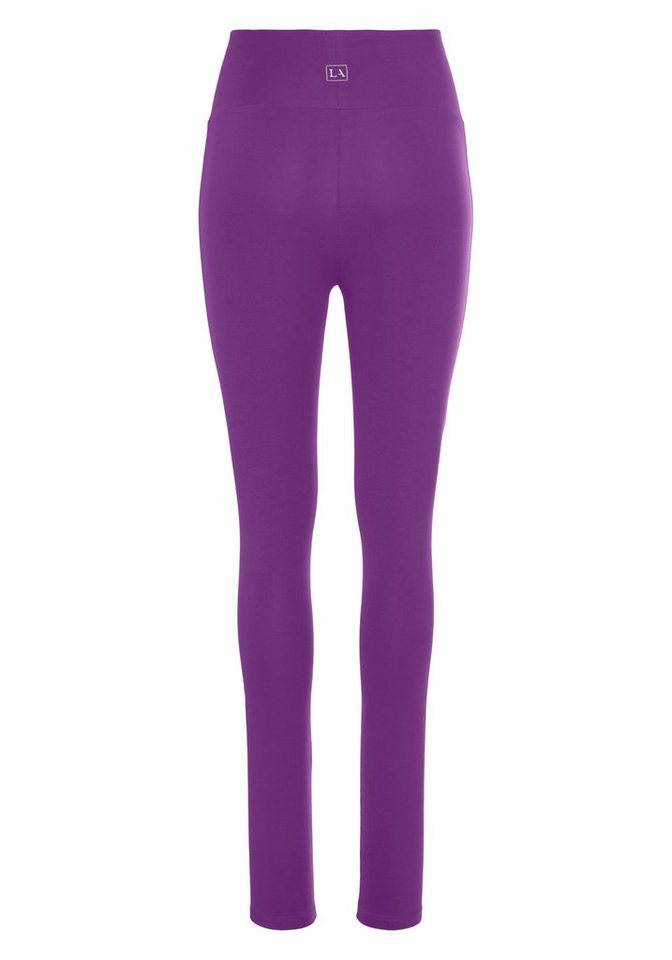 LASCANA Leggings mit breitem Bündchen – Bild 4 von 5
