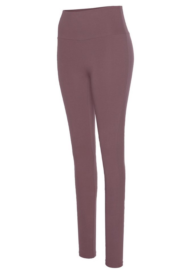 LASCANA Leggings mit breitem Bündchen, Loungewear – Bild 5 von 5