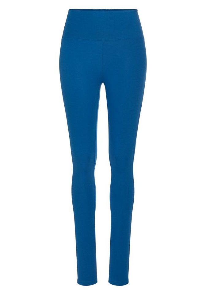 LASCANA Leggings mit breitem Bündchen – Bild 2 von 5