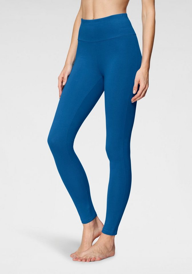 LASCANA Leggings mit breitem Bündchen – Bild 5 von 5