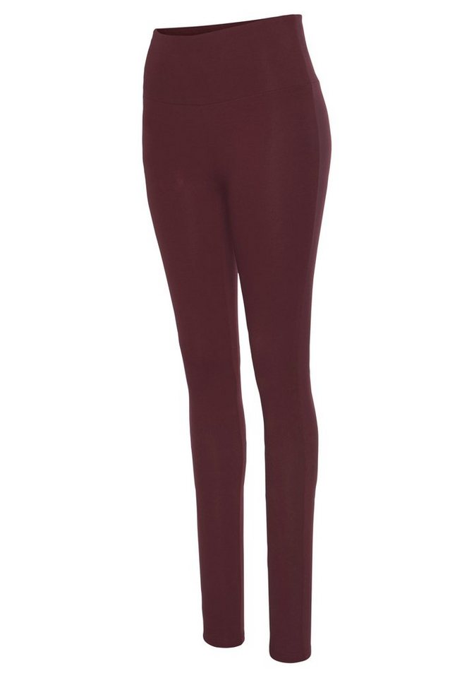 LASCANA Leggings mit breitem Bündchen, Loungewear – Bild 5 von 5