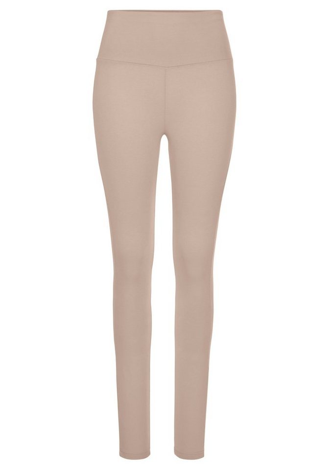 LASCANA Leggings mit breitem Bündchen, Loungewear – Bild 2 von 5