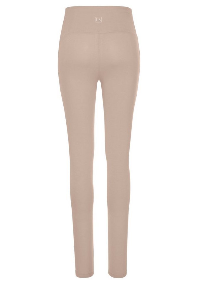 LASCANA Leggings mit breitem Bündchen, Loungewear – Bild 4 von 5