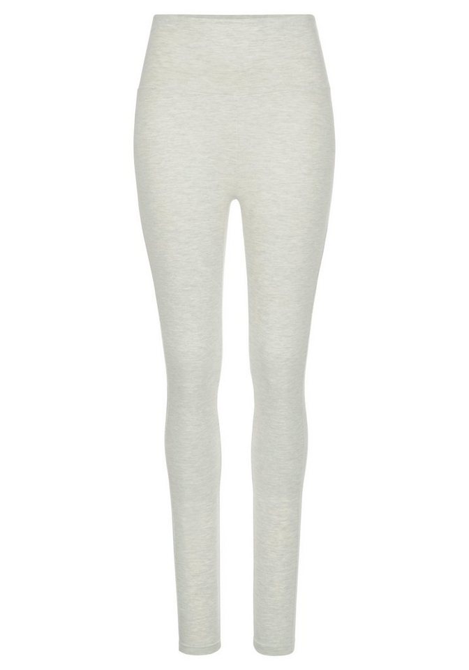 LASCANA Leggings mit breitem Bündchen, Loungewear – Bild 2 von 5