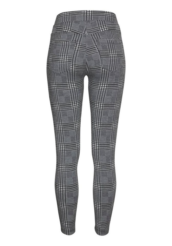 LASCANA Leggings mit klassischem Karodesign – Bild 4 von 5