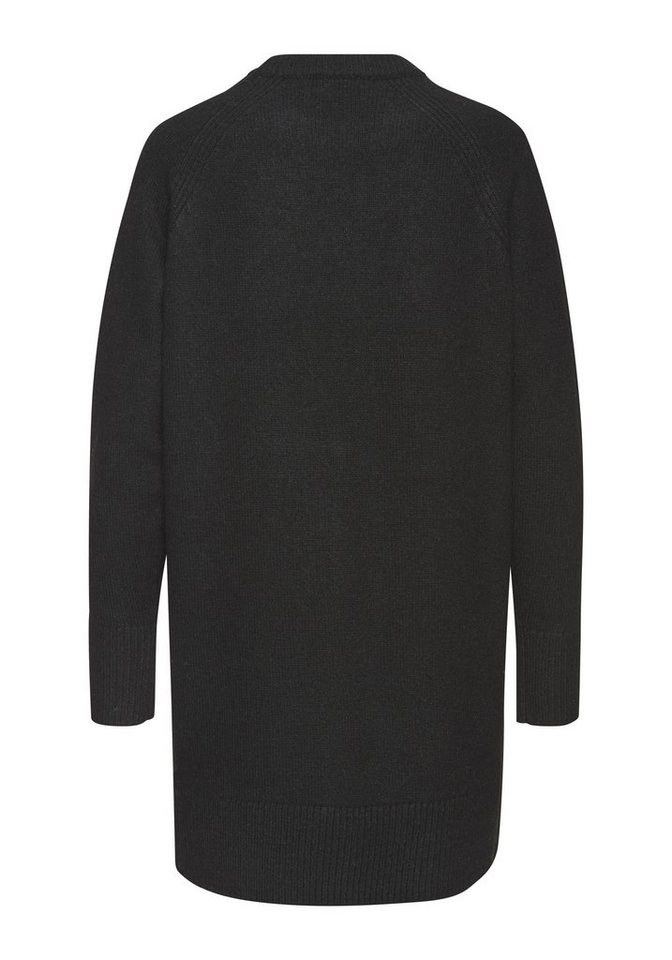 LASCANA Longpullover in lässiger Form aus supersofter Qualität langer Kuschelpulli, bequemes Pulloverkleid, kurzes Strickkleid, Basic – Bild 3 von 5