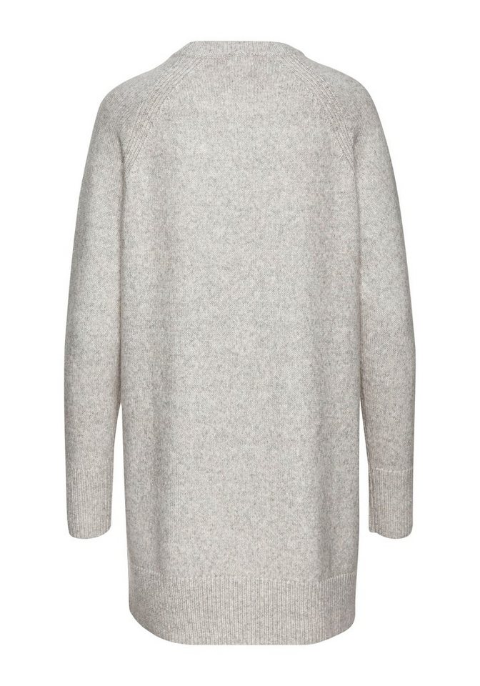 LASCANA Longpullover in lässiger Form aus supersofter Qualität langer Kuschelpulli, bequemes Pulloverkleid, kurzes Strickkleid, Basic – Bild 3 von 5