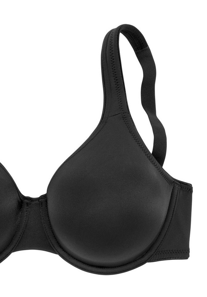 LASCANA Minimizer-BH mit Bügel aus seidiger Microfaser – ideal für große Größen – Bild 5 von 5
