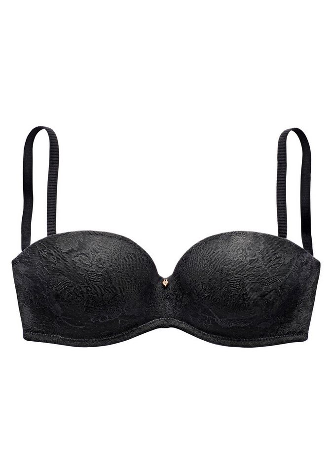 LASCANA Multiway-BH, Dirndl-BH, trägerloser BH, Schalen-BH, BH ohne Träger mit nahtlosen Schalen & vielen Tragevarianten, Dessous – Bild 3 von 5