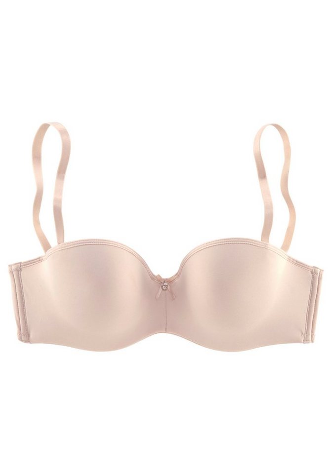 LASCANA Multiway-BH, Dirndl-BH, trägerloser BH, Push-up-BH mit abnehmbaren, normalen und transparenten Trägern – Bild 4 von 5