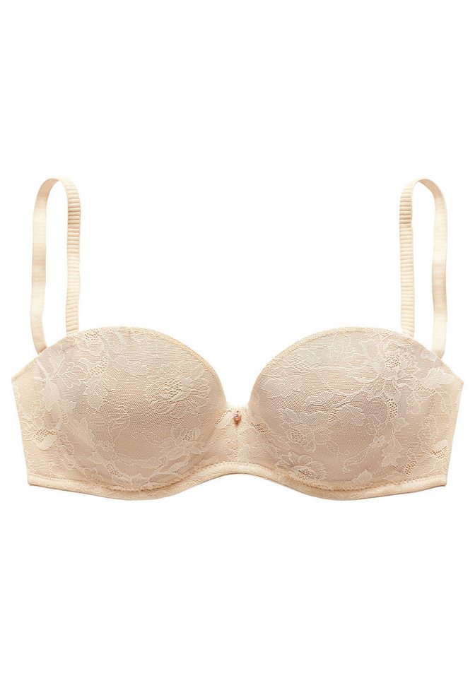 LASCANA Multiway-BH, Dirndl-BH, trägerloser BH, Schalen-BH, BH ohne Träger mit nahtlosen Schalen & vielen Tragevarianten, Dessous – Bild 3 von 5