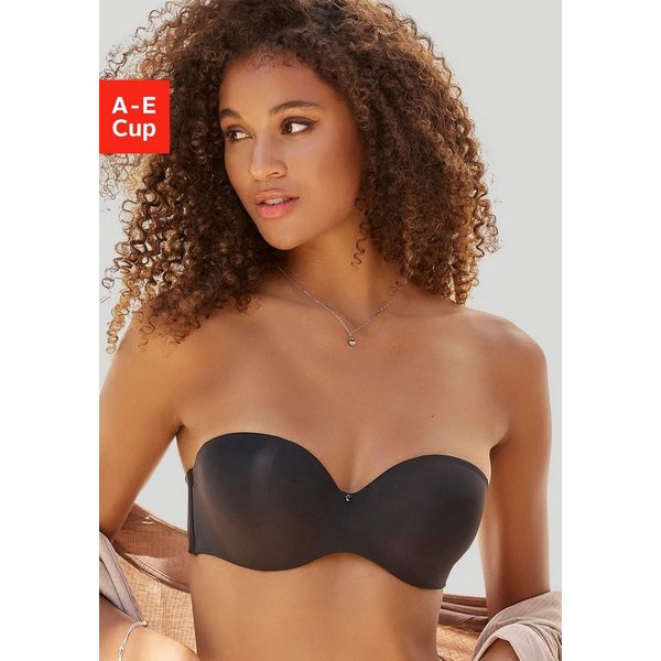 LASCANA Multiway-BH, Dirndl-BH, T-Shirt-BH, trägerloser BH, Schalen-BH, BH ohne Träger mit verschiedenen Tragevarianten, große Größen