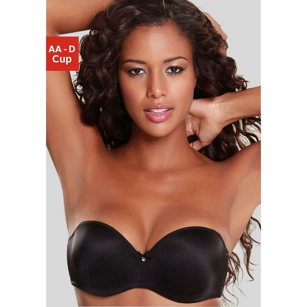 LASCANA Multiway-BH, Dirndl-BH, trägerloser BH, Push-up-BH mit abnehmbaren, normalen und transparenten Trägern