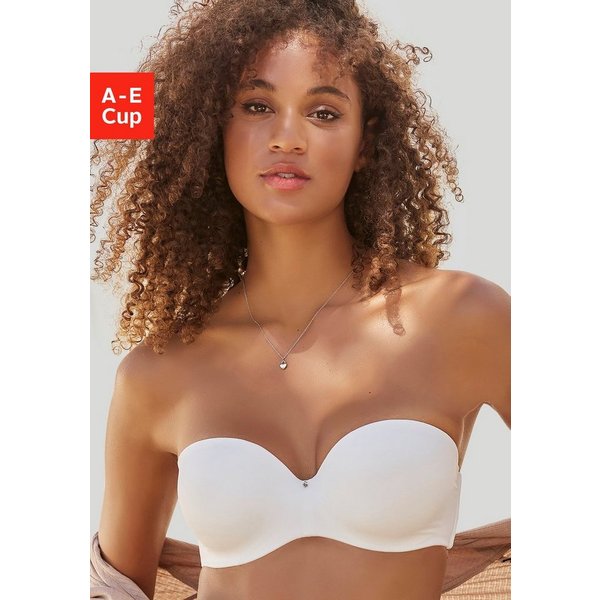 LASCANA Multiway-BH, Dirndl-BH, T-Shirt-BH, trägerloser BH, Schalen-BH, BH ohne Träger mit verschiedenen Tragevarianten, große Größen