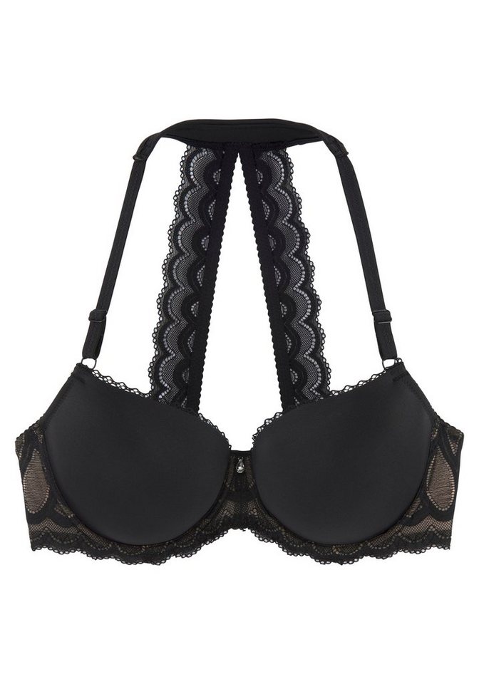 LASCANA Neckholder-BH, Schalen-BH, Spitzen-BH, mit Spitzenrücken und Komfort-Nackenträger sexy Unterwäsche, sexy Dessous – Bild 2 von 5