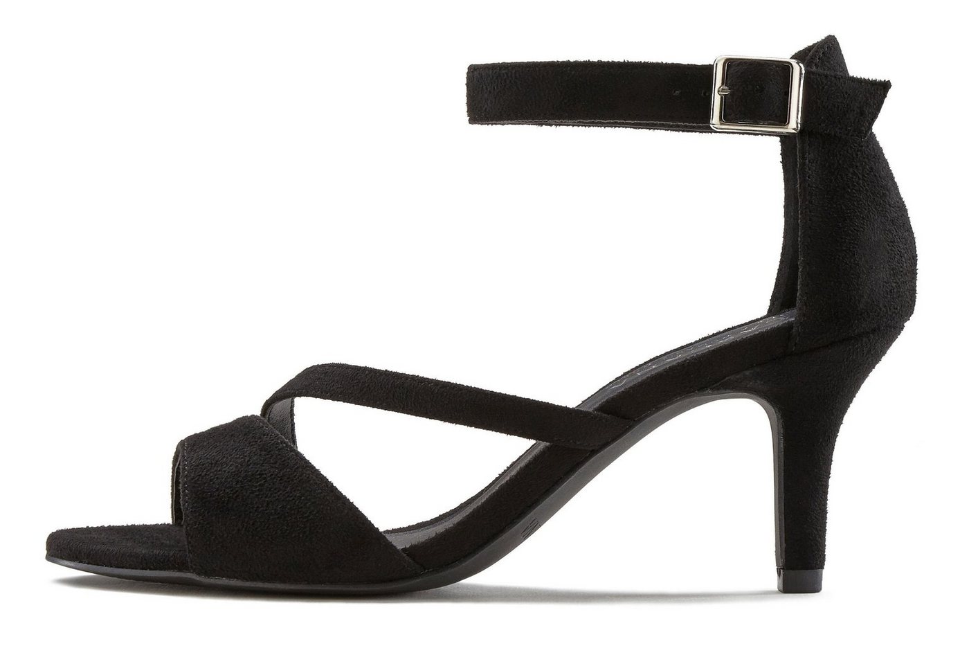 LASCANA offener Schuh, Riemchensandalette, Sommerschuh Sandalette High-Heel-Sandalette mit Riemchen VEGAN – Bild 2 von 4