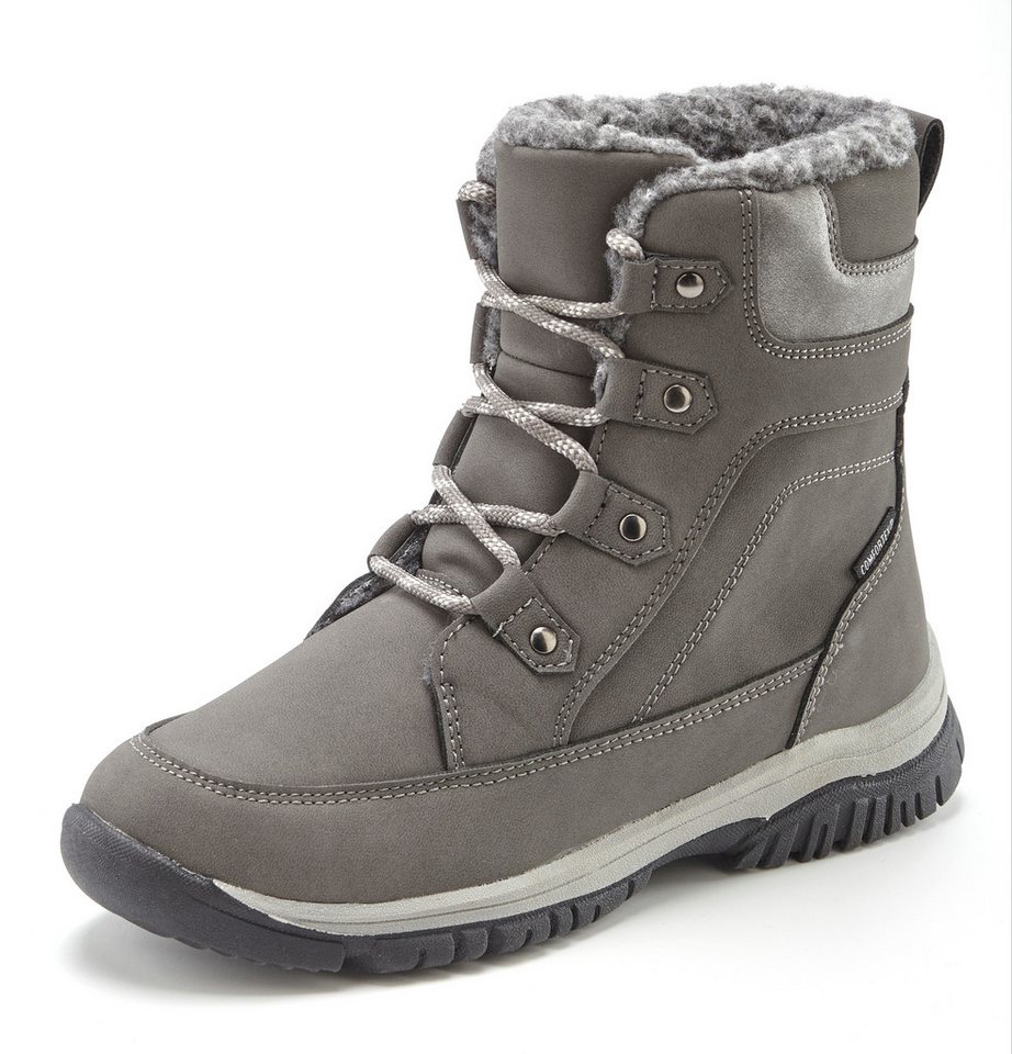 LASCANA Outdoorstiefel, Winterstiefelette, Winterboots, Schneestiefel, Stiefelette NEU mit wasserabweisender Comfortex-Membrane und Warmfutter – Bild 2 von 5