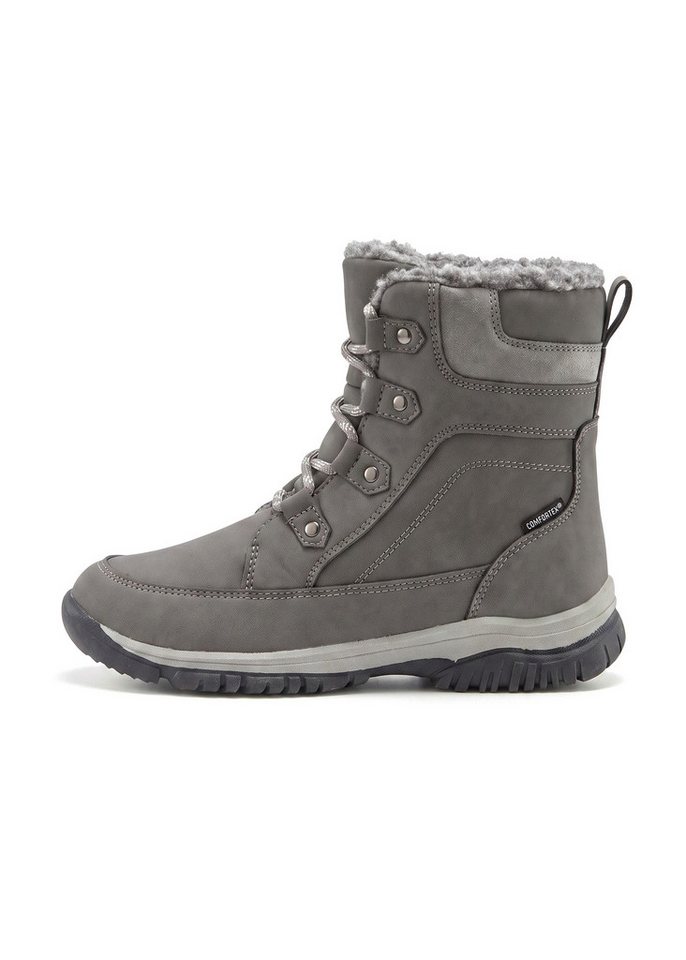 LASCANA Outdoorstiefel, Winterstiefelette, Winterboots, Schneestiefel, Stiefelette NEU mit wasserabweisender Comfortex-Membrane und Warmfutter – Bild 4 von 5