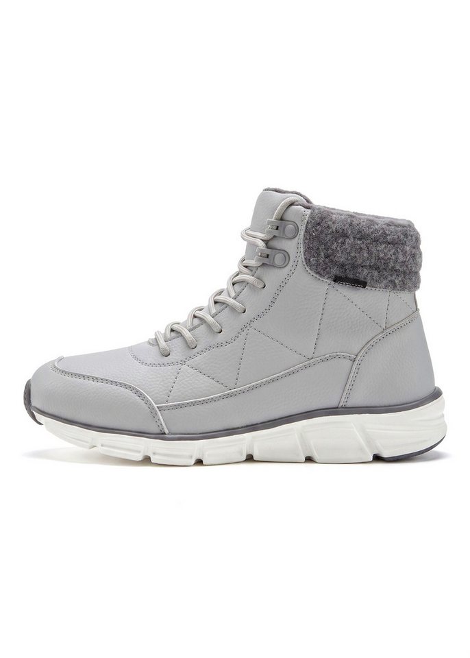LASCANA Outdoorstiefelette, Schnürschuh, Boots, Schneestiefel Stiefelette mit wasserabweisender Comfortex-Membrane und Warmfutter – Bild 3 von 5