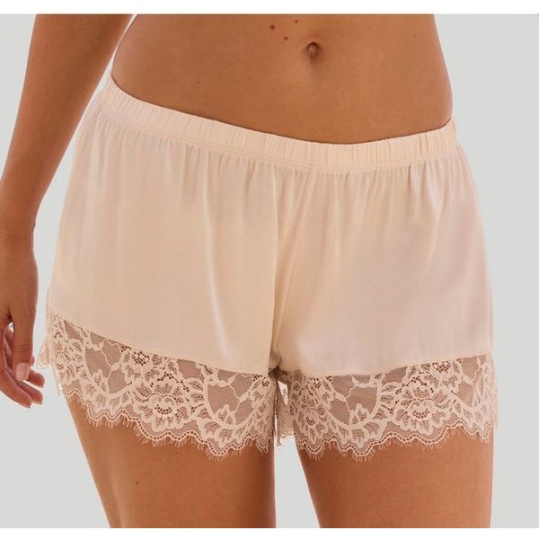LASCANA Panty, Shorty, Alana mit Seide und edler Spitze, Dessous