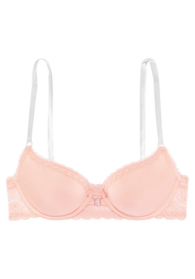 LASCANA Push-up-BH, Bügel-BH, Dirndl-BH, BH mit transparenten Trägern, BH ohne Träger mit Vorderverschluss & tiefem Ausschnitt, T-Shirt-BH – Bild 2 von 5