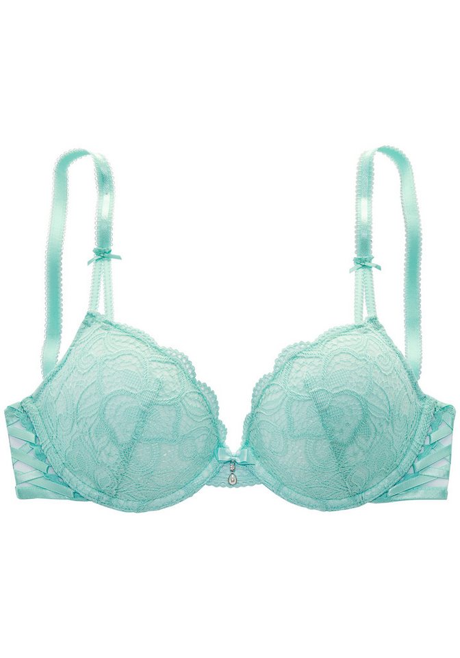 LASCANA Push-up-BH, BH mit Bügel, Spitzen-BH, als Dessous-Set kombinierbar, Nikoletta sexy Dessous, sexy Unterwäsche, Reizwäsche Damen – Bild 2 von 5