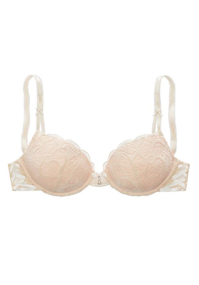 LASCANA Push-up-BH, BH mit Bügel, Spitzen-BH, als Dessous-Set kombinierbar, Nikoletta sexy Dessous, sexy Unterwäsche, Reizwäsche Damen – Bild 2 von 4