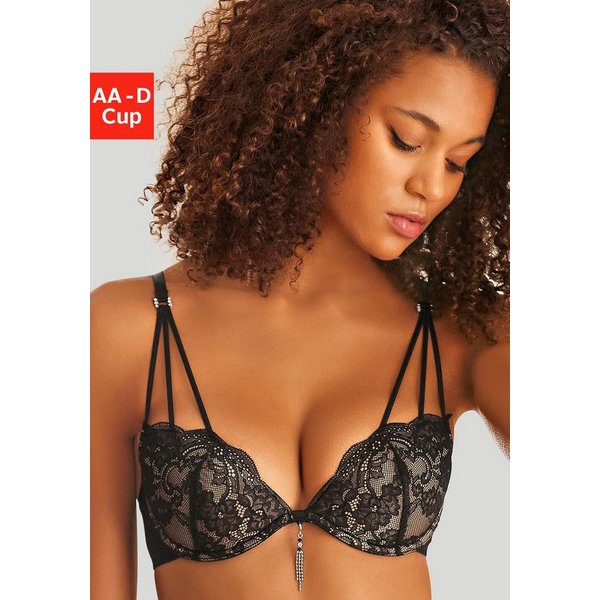 LASCANA Push-up-BH, BH mit Bügel, Spitzen-BH, als Dessous-Set kombinierbar sexy Unterwäsche, sexy Dessous, Reizwäsche Damen