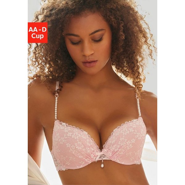 LASCANA Push-up-BH mit einzigartigen Kunstperlen-Details, sexy Dessous