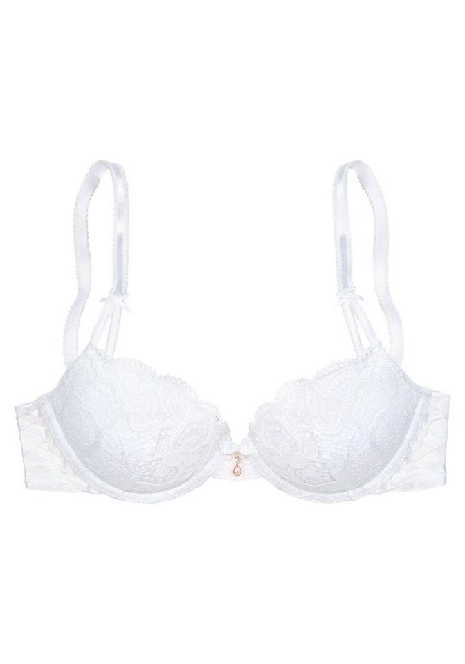 LASCANA Push-up-BH, BH mit Bügel, Spitzen-BH, als Dessous-Set kombinierbar, Nikoletta sexy Dessous, sexy Unterwäsche, Reizwäsche Damen – Bild 2 von 5
